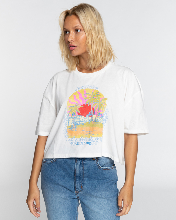 0 Sunny Side Away - Camiseta para Mujer  EBJZT00210 Billabong