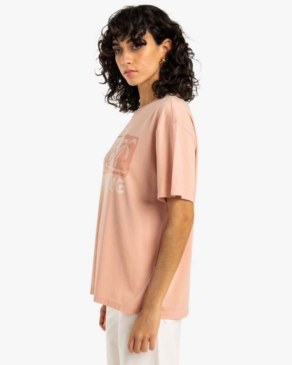 3 Beachbums - T-Shirt für Frauen Rosa EBJZT00417 Billabong