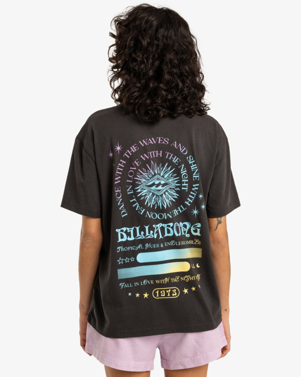 3 Best Session - Camiseta de manga corta para Mujer Negro EBJZT00421 Billabong