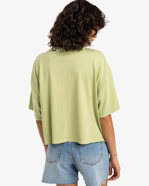 3 Sol Surf - T-shirt à manches courtes pour Femme Vert EBJZT00428 Billabong