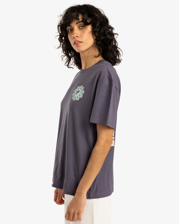 5 Sunshine Living - T-Shirt für Frauen Schwarz EBJZT00432 Billabong