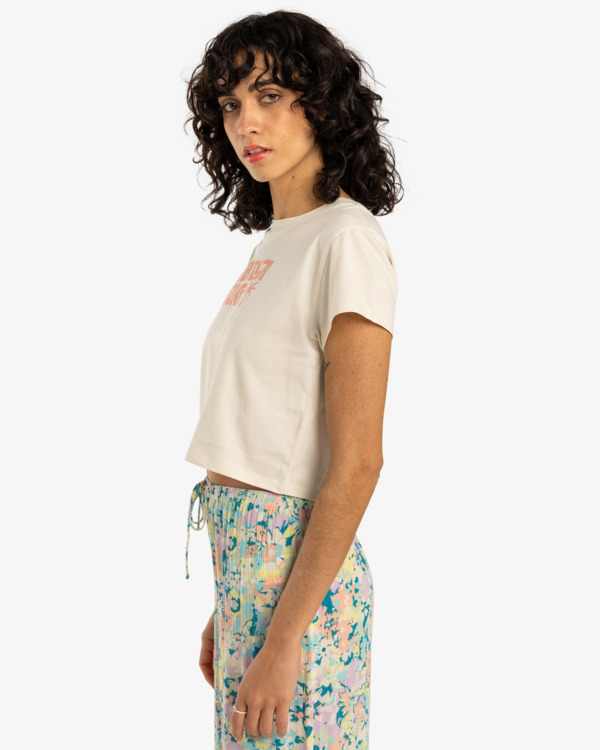 4 Tropic Break - Maglietta a maniche corte da Donna White EBJZT00438 Billabong