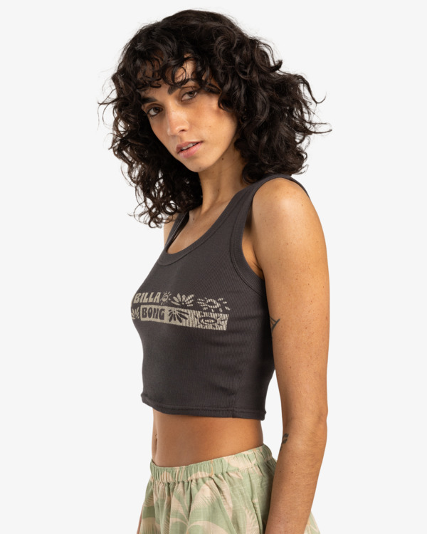 4 Sun Up - Top de manga cava para Mulher Preto EBJZT00441 Billabong