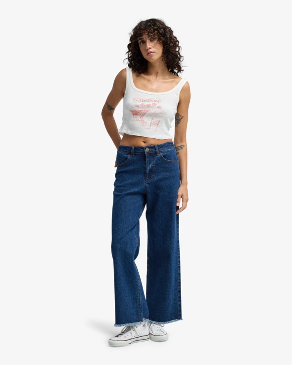 2 In My Dreams - Short Sleeve T-Shirt for Women White EBJZT00457 Billabong