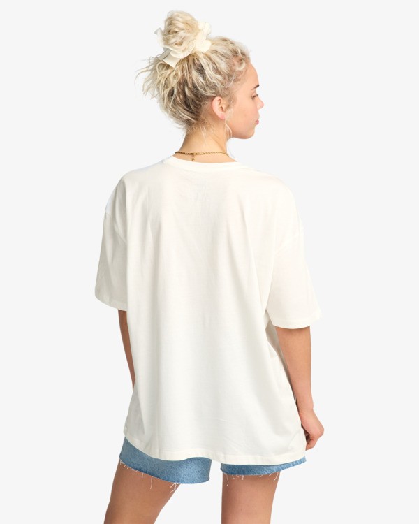 1 Sunset Mindset - Short Sleeve T-Shirt for Women White EBJZT00462 Billabong