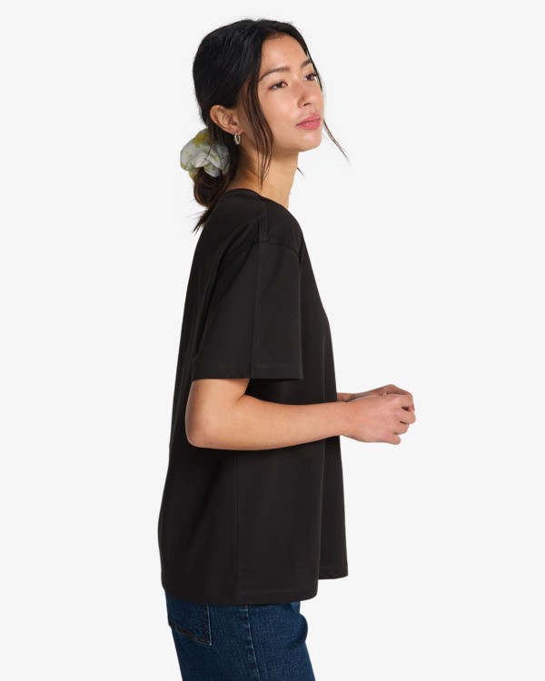 3 In The Beyond - Short Sleeve T-Shirt for Women Black EBJZT00469 Billabong