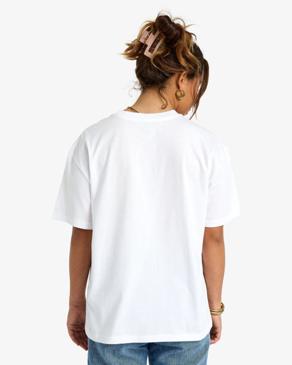 1 In The Beyond - Short Sleeve T-Shirt for Women White EBJZT00469 Billabong