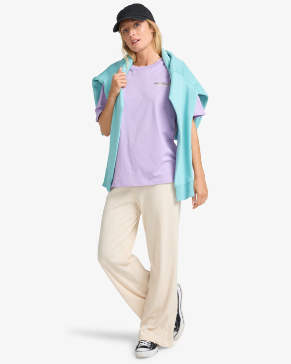 2 Mixing Vibes - T-Shirt à manches courtes pour Femme Multi EBJZT00473 Billabong