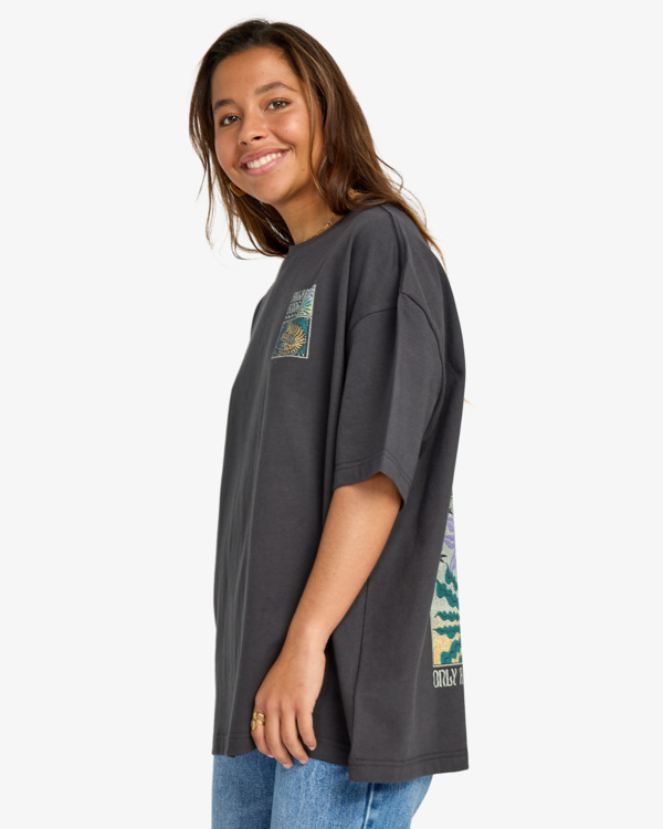 3 Daydream Away - T-Shirt à manches courtes pour Femme Noir EBJZT00482 Billabong