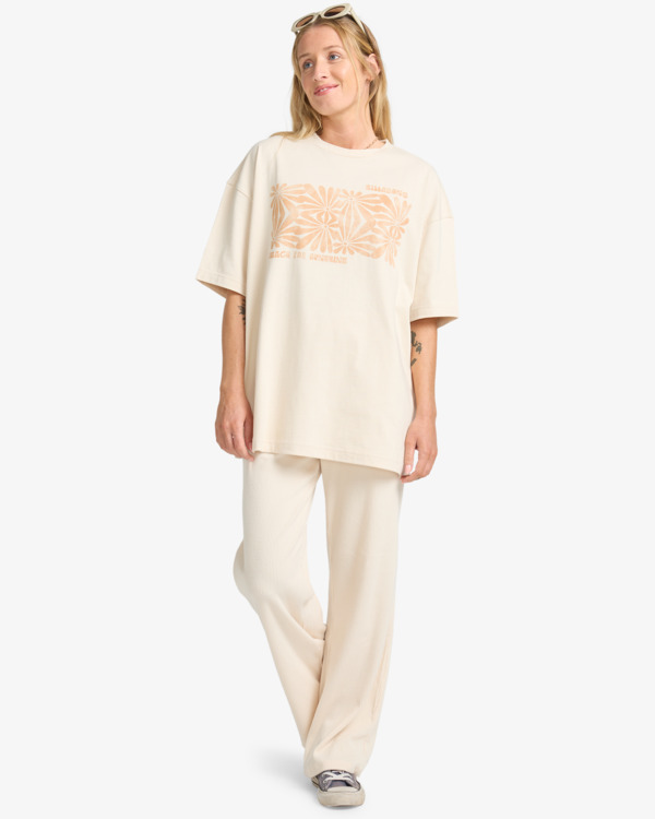 2 Wander Across - Short Sleeve T-Shirt for Women White EBJZT00483 Billabong