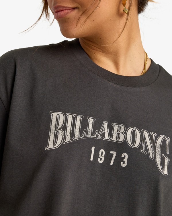 4 Happy Paths - T-Shirt à manches courtes pour Femme Noir EBJZT00495 Billabong