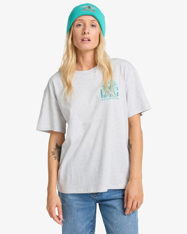 0 Always Looking - Short Sleeve T-Shirt for Women Grey EBJZT00496 Billabong