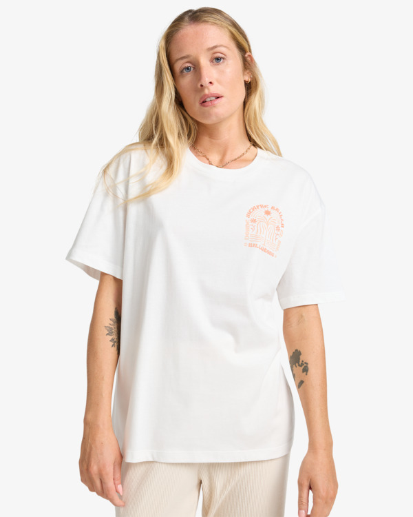 0 Always Looking - Short Sleeve T-Shirt for Women White EBJZT00496 Billabong