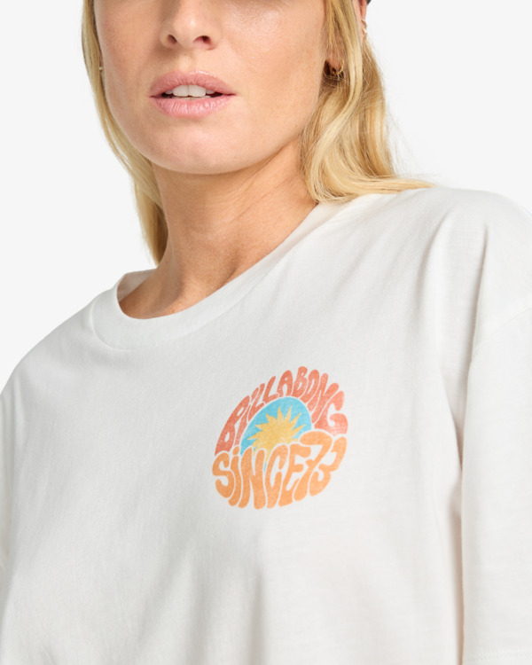 4 Sunset Forever - T-Shirt für Frauen Weiss EBJZT00497 Billabong