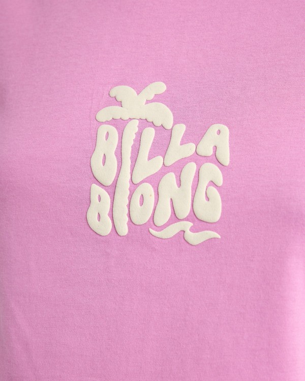 4 Trust Your Soul - Short Sleeve T-Shirt for Women Rosa EBJZT00509 Billabong