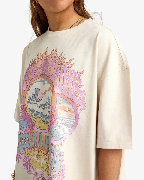 4 Natural Mystic - T-Shirt für Frauen Weiss EBJZT00558 Billabong