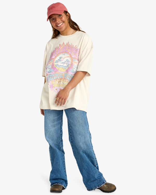 2 Natural Mystic - T-Shirt für Frauen Weiss EBJZT00558 Billabong