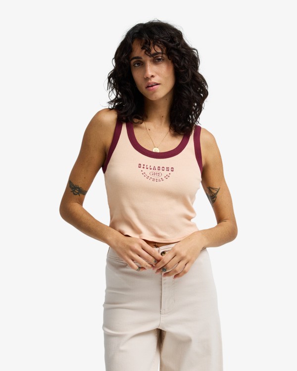 0 Nice & Easy - D&eacute;bardeur pour Femme Rose EBJZT00562 Billabong