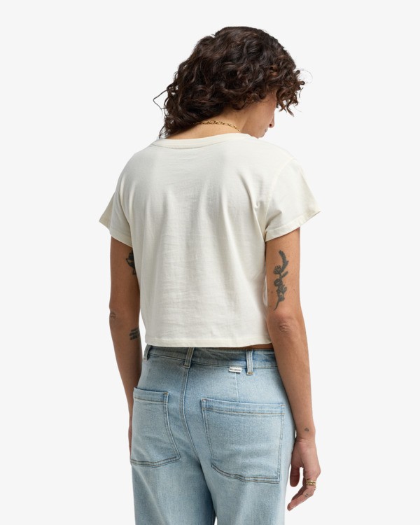 1 Coastal Adventures - T-shirt court pour Femme Blanc EBJZT00566 Billabong