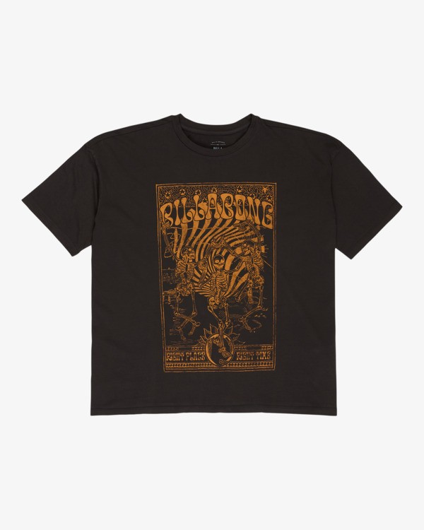 0 Right Place Right Time - Short Sleeve T-Shirt for Women Black EBJZT00600 Billabong