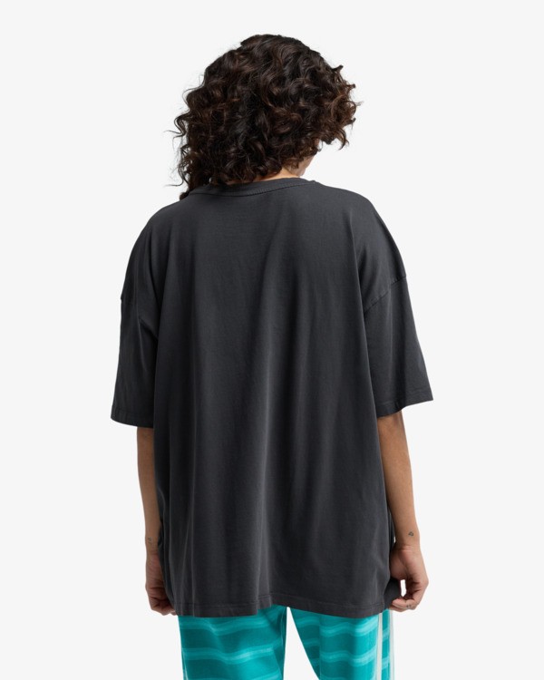 1 Right Place Right Time - T-shirt de manga curta para Mulher Preto EBJZT00600 Billabong
