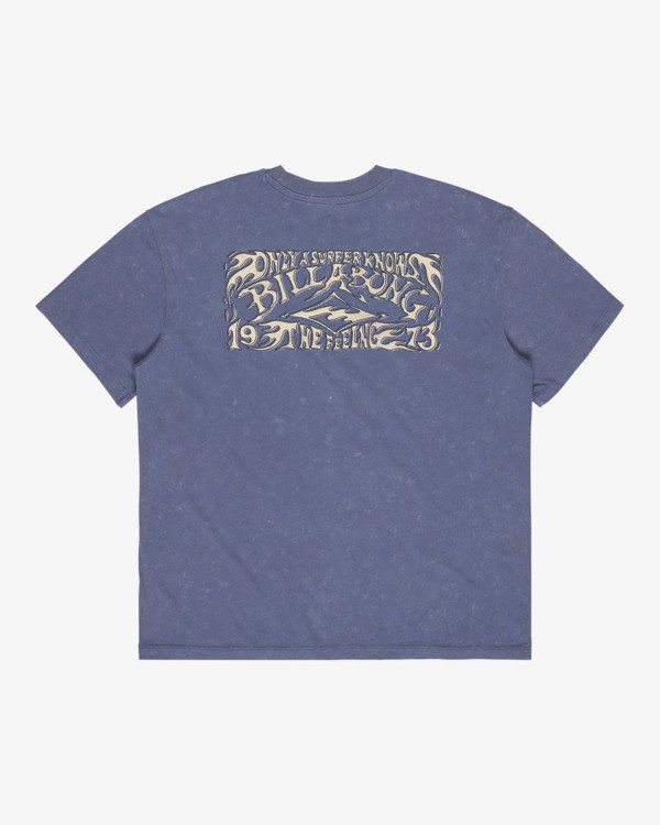 1 Australian Roots - Camiseta de manga corta para mujer Azul EBJZT00605 Billabong
