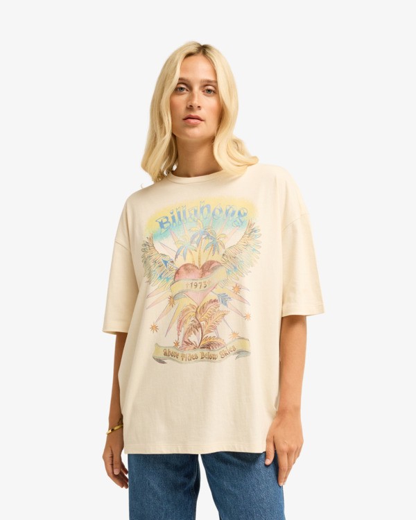 0 Pour Your Heart Branco EBJZT00634 Billabong