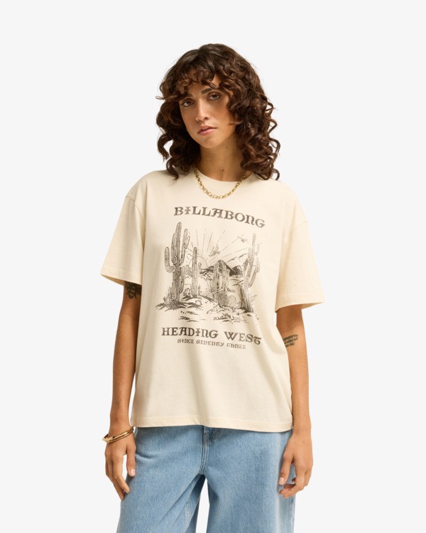 0 Heading West Blanc EBJZT00646 Billabong