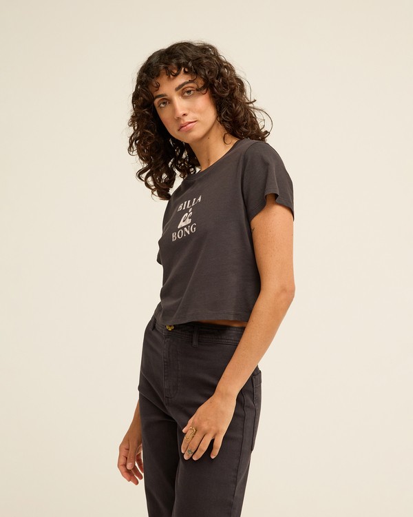 1 Surfing In Town Crop Noir EBJZT00655 Billabong
