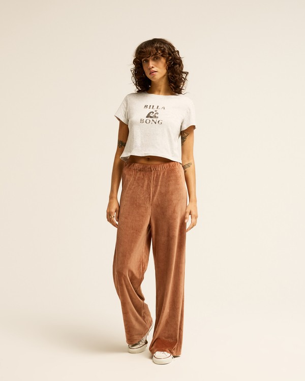 1 Surfing In Town Crop Gris EBJZT00655 Billabong