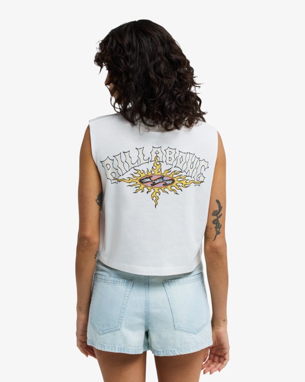 2 Muscle White EBJZT00679 Billabong