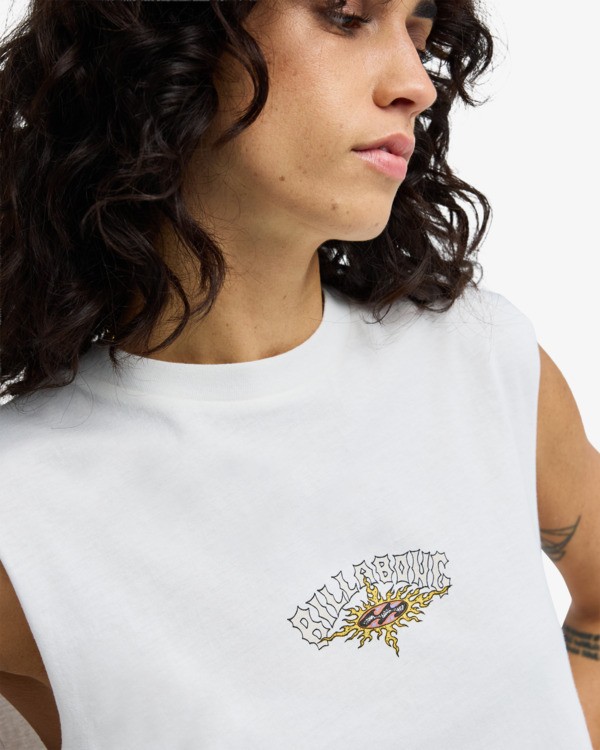 4 Muscle White EBJZT00679 Billabong