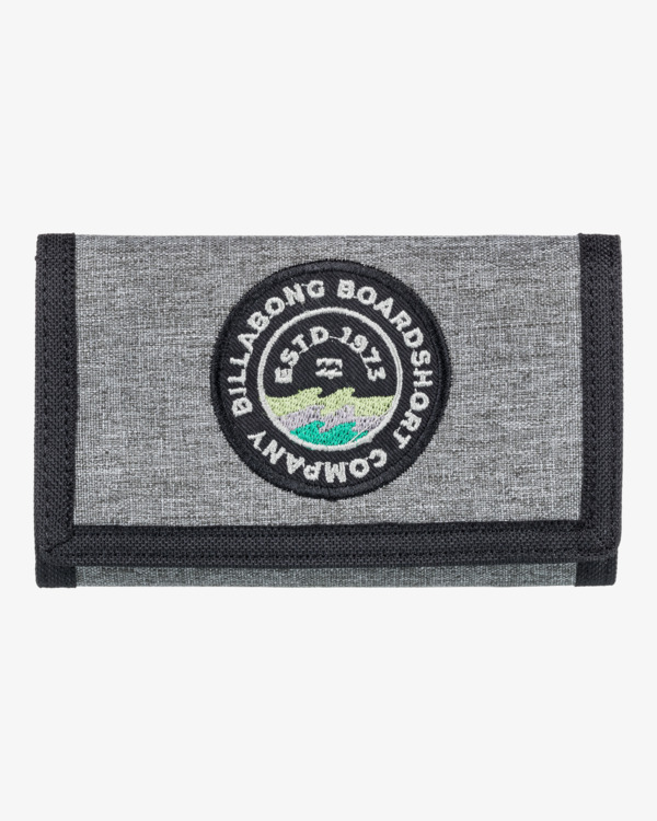 0 Walled Lite - Tri-Fold Wallet Grey EBYAA00106 Billabong