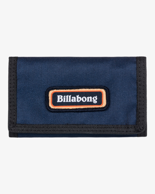 0 Walled Lite - Portemonnee met 3 Flappen voor Heren Blue EBYAA00116 Billabong