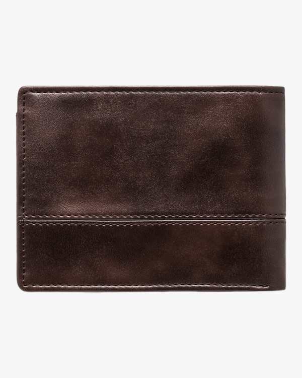 1 Dimension - Bi-Fold Wallet for Men Brown EBYAA00121 Billabong