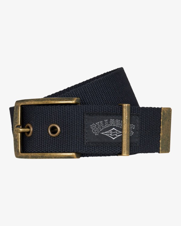 0 Arch - Cintura in fettuccia con fibbia in metallo ad ardiglione da Uomo Black EBYAA00129 Billabong
