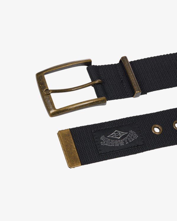 1 Arch - Geweven Riem met metalen doorngesp voor Heren Black EBYAA00129 Billabong
