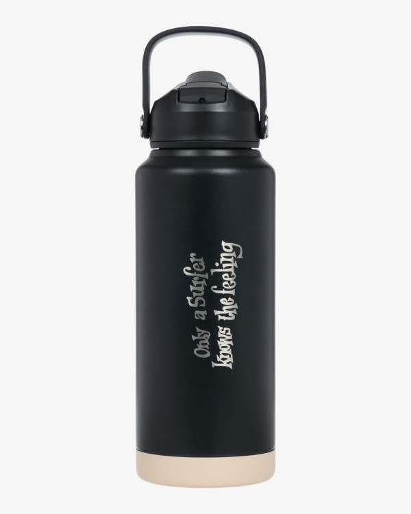 2 Billabong Men Bottle - Water Bottle Black EBYAA00143 Billabong