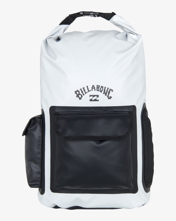 0 Storm Dry - Backpack With Roll-Top Main Wet/Dry Compartment for Men Grey EBYBP03001 Billabong