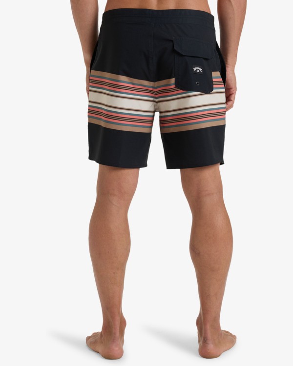 4 Spinner 17.5" - Lo Tides Boardshorts für Männer Schwarz EBYBS00119 Billabong