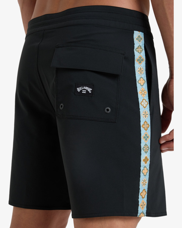 6 Wategos 17.5" - Lo Tides Boardshorts für Männer Schwarz EBYBS00120 Billabong