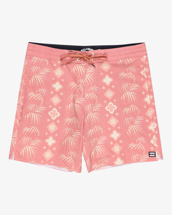 0 Good Times 17.5" - Boardshorts Lo Tides para Homem Pink EBYBS00121 Billabong