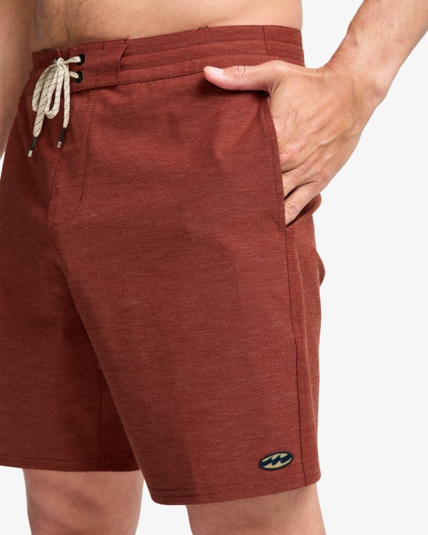 6 Every Other Day Low Tide - Boardshort pour Homme Rouge EBYBS00123 Billabong