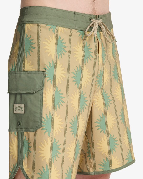 7 73 Pro - Boardshorts for Men Green EBYBS00125 Billabong