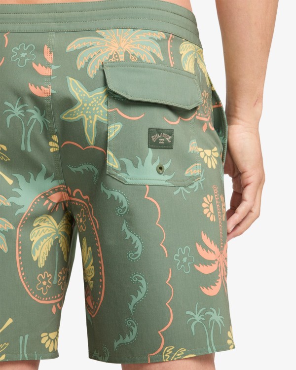 7 Good Times Low Tide Azul EBYBS00127 Billabong