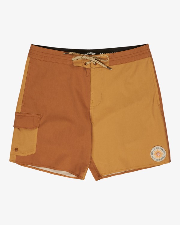 0 Ventura Low Tide - Boardshorts for Men Brown EBYBS00130 Billabong