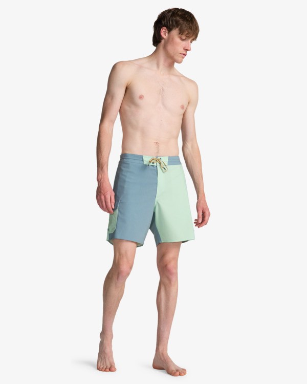 3 Ventura Low Tide - Boardshorts for Men Green EBYBS00130 Billabong