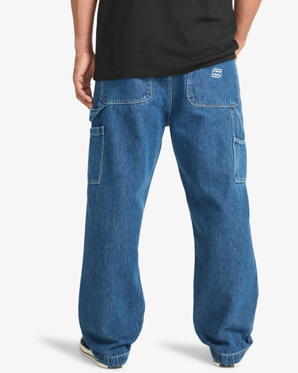 2 Bad Dog Workwear Denim - Workwear Inspired Jean for Men Blue EBYDP03002 Billabong
