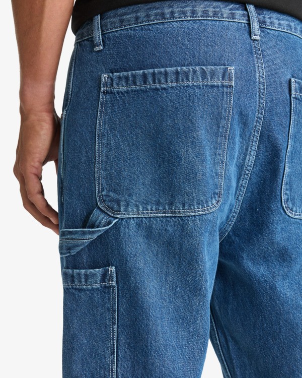 6 Bad Dog Workwear Denim - Jeans im Workwear-Stil f&uuml;r M&auml;nner Blau EBYDP03002 Billabong