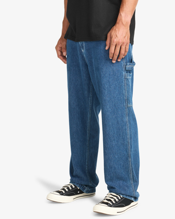 1 Bad Dog Workwear Denim - Workwear Inspired Jean for Men Blue EBYDP03002 Billabong